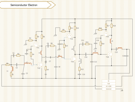 亿图电路图例子