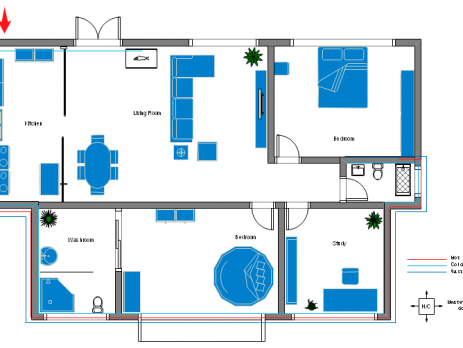 亿图平面布置图