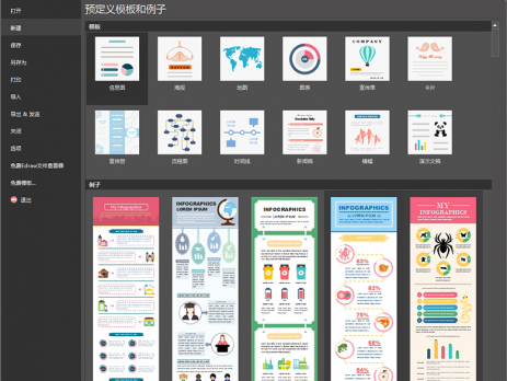 亿图信息图绘制工具