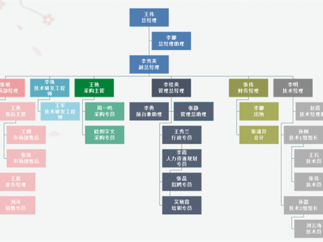 企业组织架构图