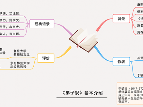 弟子规思维导图